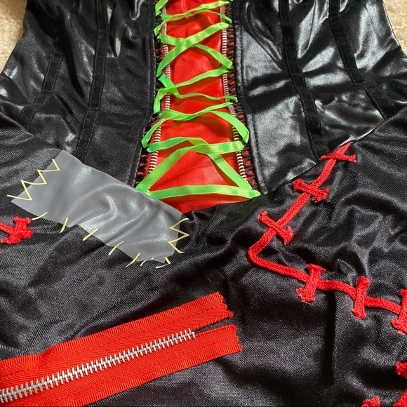 Costume, 3 Piece Monster’s Bride Dr.Frankenstein Leg Avenue - Picture 3 of 10